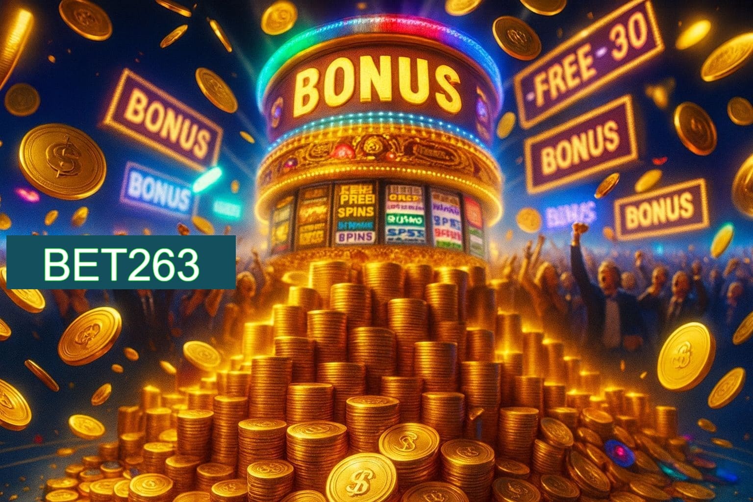 Bônus de boas-vindas e outros tipos de bônus no BET263